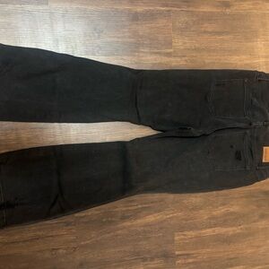 Judy Blue Women's Black Flare Jeans